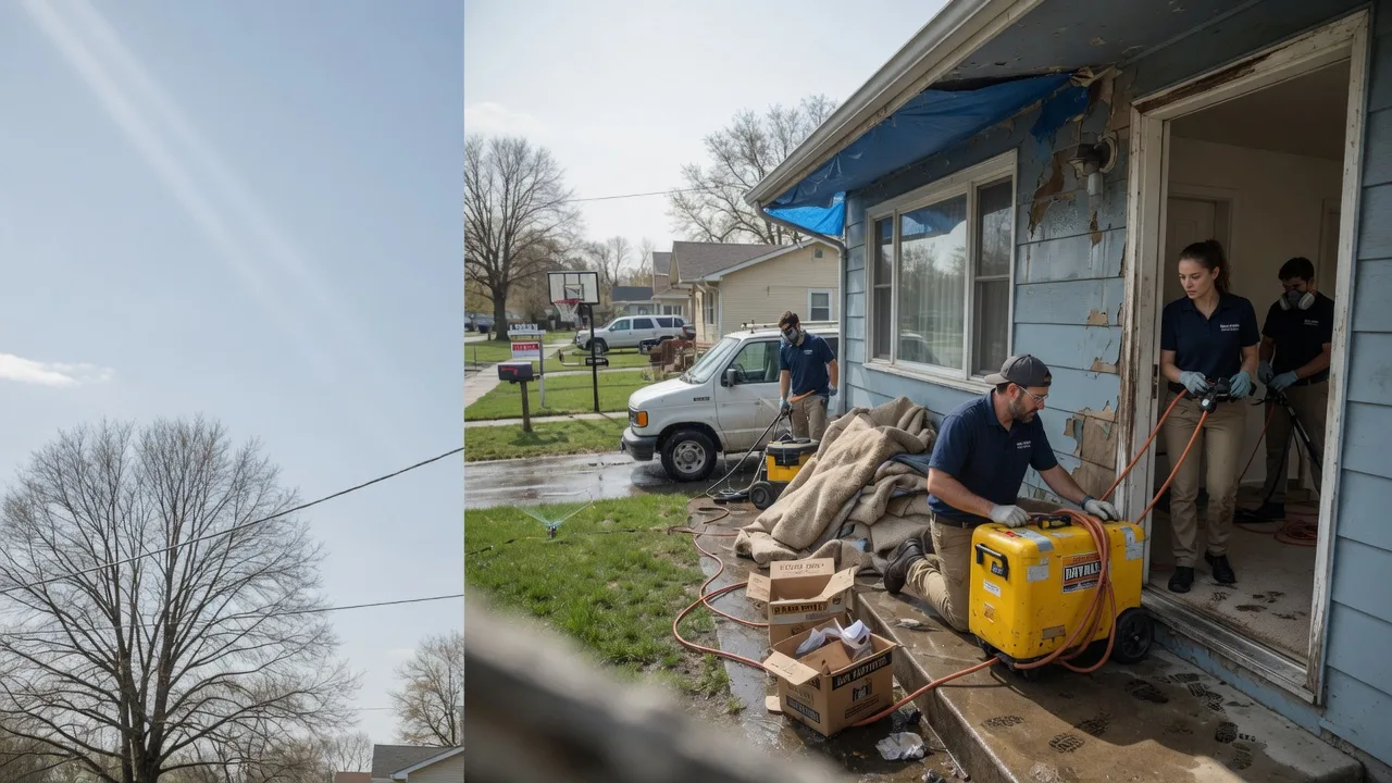 Basement Flood Cleanup in Argonia, KS near me